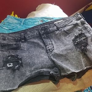 Distressed Low Rise Shorts Bundle